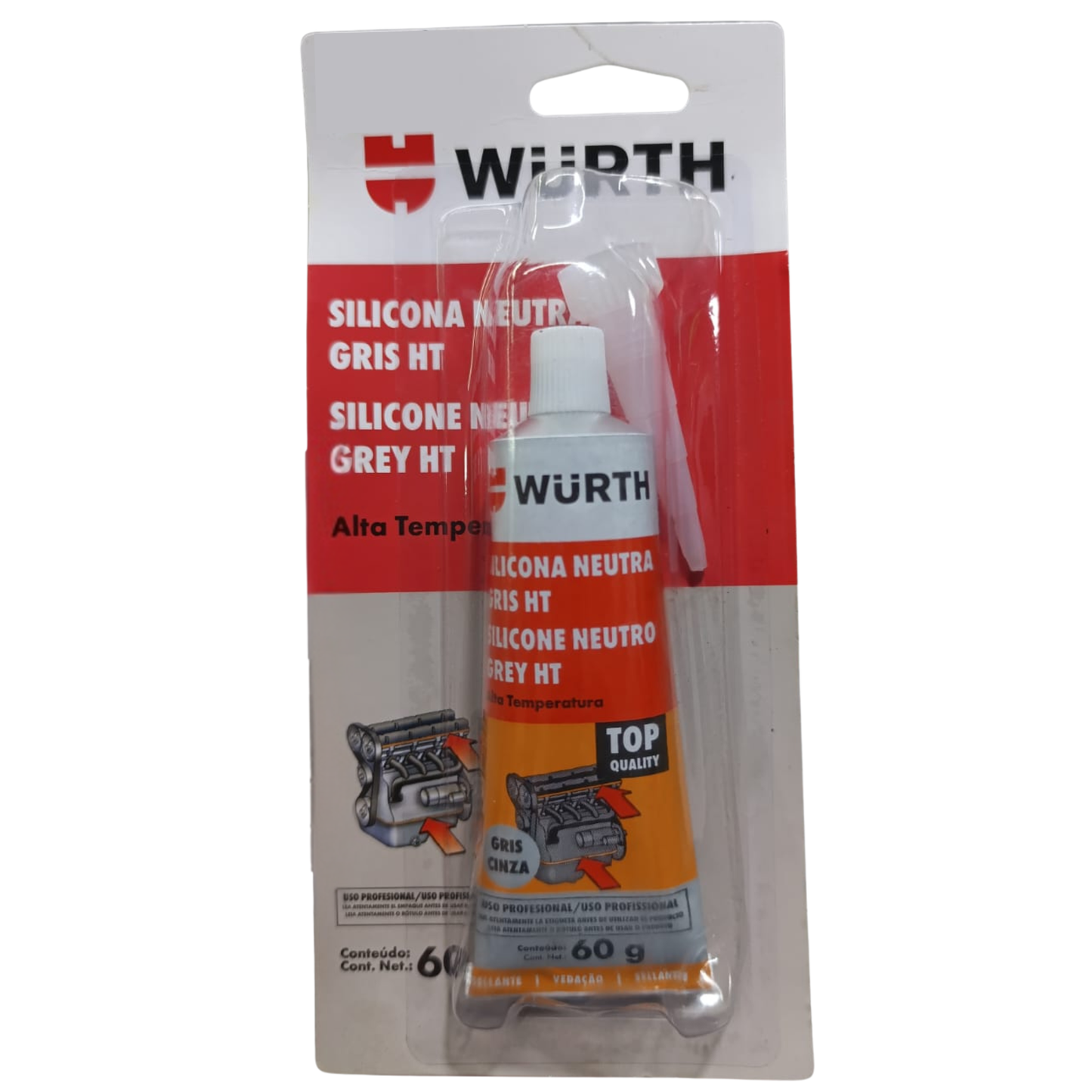 Silicona Gris WURTH