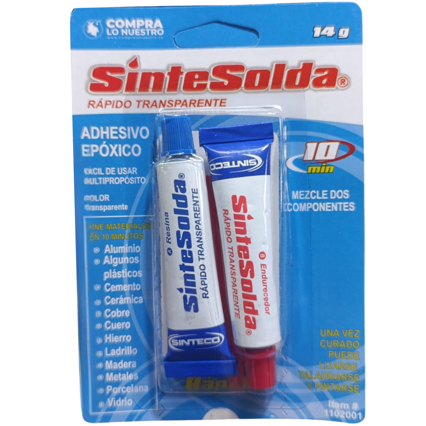 Adhesivo Epóxico SINTESOLDA